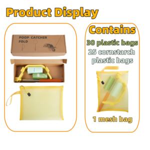 Nouveau modèle attrape-crottes de chien pli classique en acier inoxydable tige télescopique ramasseur de crottes scooper - Product Image 5