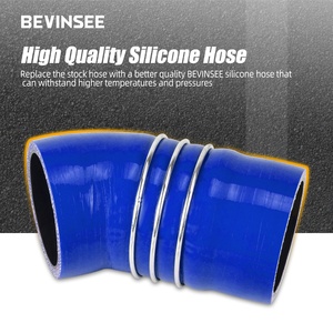 Tuyau <span class=keywords><strong>de</strong></span> <span class=keywords><strong>suralimentation</strong></span> en silicone pour intercooler diesel BEVINSEE # 11617812274 pour <span class=keywords><strong>BMW</strong></span> Série 3 E90 E91 E92 <span class=keywords><strong>335d</strong></span> 2005-2013 - Product Image 3
