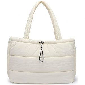 Sac fourre-tout pour femme, sac à main matelassé doux et léger, grand sac à dos matelassé pour femme, sac à bandoulière pour femme - Product Image 3