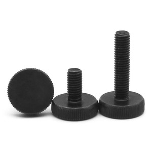 La fábrica puede personalizar tornillos de apriete manual, tornillos de cabeza plana moleteada GB835, tornillos de cabeza redonda negros y tornillos de ajuste de cabeza grande. - Product Image 3