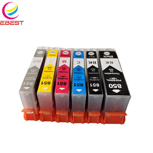 Cartouche <span class=keywords><strong>d</strong></span>'<span class=keywords><strong>encre</strong></span> compatible Ebest PGI-850XL PGI850XL CLI-851XL CLI851XL pour imprimante <span class=keywords><strong>Canon</strong></span> <span class=keywords><strong>PIXMA</strong></span> IP7280 IX6780 IX6880 - Product Image 2
