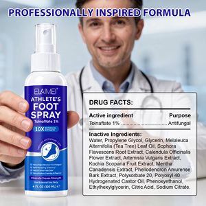 ELAIMEI Tratamiento para el <span class=keywords><strong>Pie</strong></span> de Atleta, Spray Antifúngico de Máxima Potencia para Hongos en el <span class=keywords><strong>Pie</strong></span> de Atleta, Picazón en la Axila y Tratamiento para la Tiña - Product Image 5
