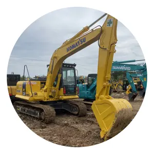 Tweedehands Komatsu Pc130 Rupsgraafmachine Goede Kwaliteit Mini Aarde Bewegende Machine Japan Geïmporteerde Gebruikte Komatsu Pc130 Graafmachine