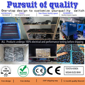 <span class=keywords><strong>Interrupteur</strong></span> de feux de travail internes gauche pour Toyota Land Cruiser, Yaris, RAV4 - Product Image 6