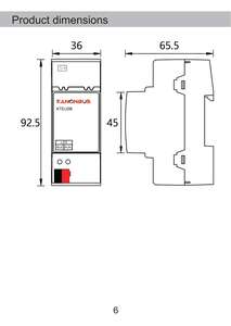 อินเตอร์เฟซการดาวน์โหลด KNX-USB สำหรับอุปกรณ์ไฟฟ้าที่ใช้สำหรับประเภทการดาวน์โหลดโปรแกรม ETS-อินเตอร์เฟสชนิด USB - Product Image 2