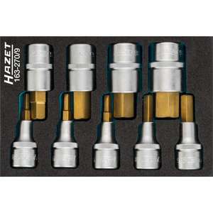 HAZET - 163-270/9 Socket 1/2 ''Set (9 Uds.) -EAN 4000896181063 OTROS CONJUNTOS DE HERRAMIENTAS - Product Image 1