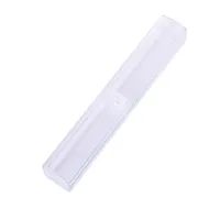 Boîte d'emballage de stylo en plastique translucide clair Hotsale Boîte de stylo transparente