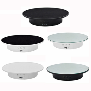 Thiết kế mới 20cm USB Điện xoay bàn xoay hiển thị đứng tải 8kg video đạo cụ quay bàn xoay cho nhiếp ảnh - Product Image 6