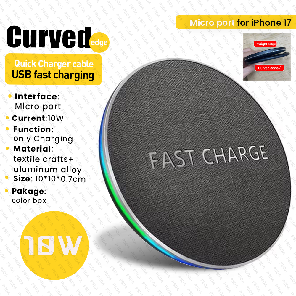 CHWR006-Black (10W) straight edge