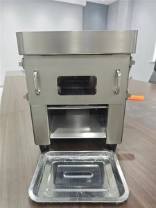 Cortadora de Carne Eléctrica Automática de Acero Inoxidable para Rebanar, Triturar y Cortar en Cubos, para Cocina Comercial de <span class=keywords><strong>Restaurante</strong></span> - Product Image 2