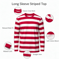 T-shirt à manches longues pour homme, col rond uni, 100% coton, surdimensionné, décontracté, imprimé en sérigraphie, jersey brodé