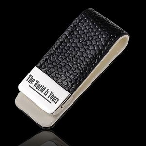 Clip <span class=keywords><strong>de</strong></span> dinero <span class=keywords><strong>de</strong></span> acero inoxidable, metálico, simple y funcional, para billetes y tarjetas - Product Image 6