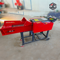 Petite machine à hacher la paille pour la préparation de l'herbe verte, du foin et de l'alimentation animale, adaptée aux fermes familiales et aux ranchs