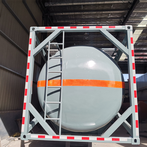 30ft ISO Tankcontainer T8 voor <span class=keywords><strong>transport</strong></span> en opslag van corrosieve vloeibare chemicaliën - Product Image 4