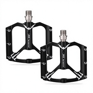 Pedal de Bicicleta JIUYUE Ancho y Ultraligero de Aleación de Aluminio con Rodamiento Sellado con Bujes DU para Bicicletas BMX, de Carretera y Cruiser - Product Image 1