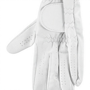 Wholesale Custom Men Custom Logo Breathable PU Leather Golf Gloves for Left Hand New Adult Outdoor Sports Accessory - Product Image 4