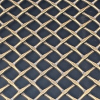 Décoration intérieure : Maille métallique tissée en acier inoxydable pour portes d'armoires de restaurant et de bar, découpe, soudure et pliage de plaques en maille métallique