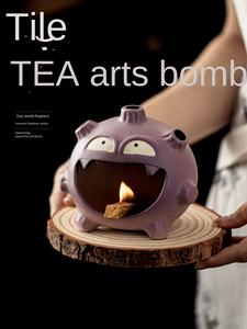 Dao Qianwa in plastica graziosi ornamenti da tavolo di alto livello creativi divertenti piccoli bruciatori di incenso dal Design moderno <span class=keywords><strong>stufa</strong></span> a combustione di salvia - Product Image 2