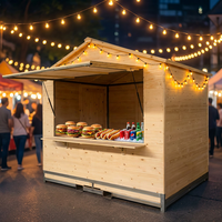 Kiosque de Noël pliable en bois de bonne qualité à vendre