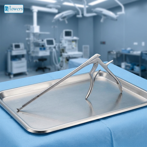 Spéculum gynécologique manuel, instrument chirurgical certifié CE classe I pour la chirurgie gynécologique - Product Image 4