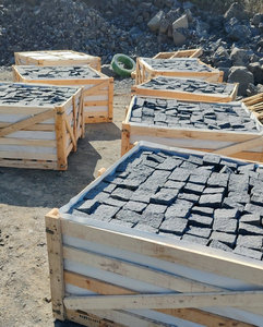 Tự nhiên màu đen basalt đá cuội Granite Cubes cho đường lái xe lát đá sinh thái thân thiện và bền - Product Image 6