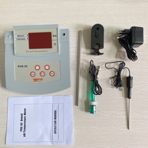 Medidor de <span class=keywords><strong>pH</strong></span> de Bancada de Alta Precisão Hedao PHS-3C Medidor de <span class=keywords><strong>pH</strong></span> Laboratorial - Product Image 6