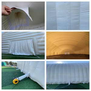PVC impermeable portátil al aire libre fiesta gigante evento sala de exposiciones deportes inflable edificio inflable hangar túnel tienda - Product Image 3