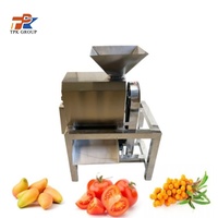 Enkelkanaals en dubbelkanaals fruitpulp extractor machine, tomatenpulpmachine, automatische fruitpulpmachine voor verwerkingsfabrieken