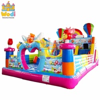 Parc de trampolines gonflables pour enfants et adultes, certifié CE, fabrication OEM disponible, directement de l'usine pour les événements, avec souffleur, résistant aux UV