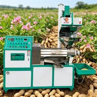 Nouvelle Presse à Huile Automatique Robuste en Acier au Carbone pour la Production d'Huile Végétale (Arachide, Sésame, Tournesol, Soja)