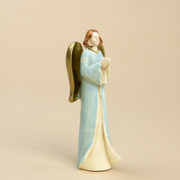 Figurines de crèche religieuses en résine, ensemble de la Nativité, décorations de village de Noël, Marie, Joseph, bergers, cadeaux de fêtes