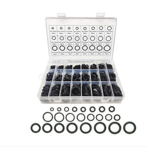 ส่วนประกอบโอริงซีลสีดำ24ขนาด Sets1200pcs ยางไนไตรล์ทนอุณหภูมิสูงกันน้ำและกันน้ำมัน - Product Image 2