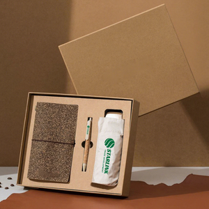 Juegos de Regalo Personalizados de Cuaderno, Paraguas y Taza para Empresas, Reciclables y Ecológicos, para Eventos Corporativos - Product Image 3