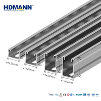 Hdmann 41*41mm Profilé en C à fente avec liste de prix pour systèmes de support photovoltaïque de panneaux solaires – Fournisseur