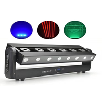 Projecteur laser rouge à effet cheval galopant DMX512, balayage infini sur axe X, 120 degrés sur axe Y, multi-effets, IP33, pour scène, DJ, discothèque