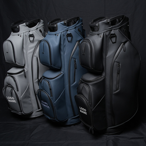 Sac de <span class=keywords><strong>golf</strong></span> professionnel JBoss <span class=keywords><strong>Golf</strong></span>, MOQ 1 pièce, personnalisable avec logo et nom, en polyester durable et cuir PU imperméable, avec 14 compartiments - Product Image 6