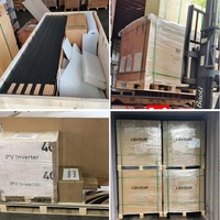 25 ans de garantie sur le système d'énergie solaire relié au réseau/au réseau 50kW 100kW système d'énergie solaire hybride kit complet de panneau solaire domestique