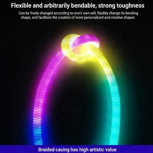 Kit Striscia <span class=keywords><strong>LED</strong></span> RGB Flessibile Controllata via USB/<span class=keywords><strong>WiFi</strong></span> 5V con Alto CRI 90 16x16mm 14W 5m per Progetti Alberghieri - Product Image 5