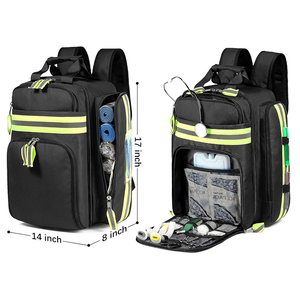 Mochila <span class=keywords><strong>de</strong></span> Primeros Auxilios, Bolsa <span class=keywords><strong>de</strong></span> Evacuación Médica, Bolsa <span class=keywords><strong>de</strong></span> Emergencia para Socorristas, Kit <span class=keywords><strong>de</strong></span> Suministros para Heridas, para Respuesta a Accidentes - Product Image 3