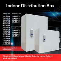 Caja de Distribución Interior, Horizontal/Vertical, Reforzada, para Cableado, Modelo 51866297, Sin Nivel de Protección IP