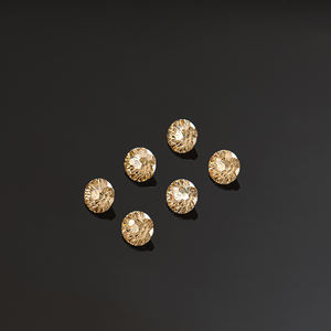 Xingyue-GEMA suelta de alta calidad, color dorado Noble, moissanita, Diamante VVS, claridad, firework, corte, joyería de moissanita - Product Image 2