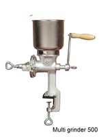 Nouvelle vente flash 150 # 500 #   Moulin à maïs manuel en fonte, capacité 300 kg/h, trémie haute