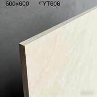 Carrelage en céramique émaillée mate Foshan 600x600mm, antidérapant, résistant à l'usure, aspect pierre, carrelage de sol pour salon, garantie 1 an