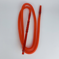 Fabrication chinoise de pièces à fumer colorées de haute qualité, tuyau de chicha en plastique jetable, longueur 1,8 mètre