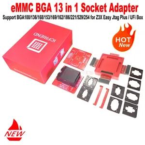 เวอร์ชั่นใหม่ <span class=keywords><strong>JTAG</strong></span> <span class=keywords><strong>PLUS</strong></span> BOX Z3X ง่ายๆ icfriend E-MATE eMMC BGA 13 in 1สำหรับอะแดปเตอร์ ISP โทรศัพท์มือถือ - Product Image 6