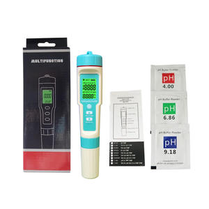 Portátil 7-em-1 C600 Multifuncional Medidor de pH Salinidade Hidrômetro ORP Potencial Negativo Medidor TDS <span class=keywords><strong>Tester</strong></span> Pen Água ODM Qualidade - Product Image 4