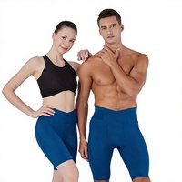 Shorts de course personnalisés pour hommes avec poches à la taille, collants pour femmes, shorts de compression mi-longs, shorts serrés en nylon et élasthanne de haute qualité