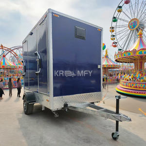 Remolque de Baño Móvil VIP de Lujo para Exteriores 2025, Ducha y Baño Portátil Público - Product Image 3