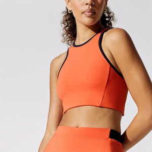 Robes de tennis pour femmes 2 pièces ensemble Tennis Fitness robe Mini jupe sport culture soutien-gorge jupes de <span class=keywords><strong>basket</strong></span>-ball - Product Image 2