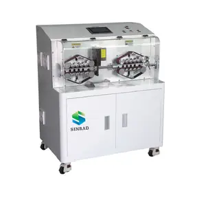 Best selling automatic 10-50mm outer diameter large cable making machine electronic computer cutting stripping machine